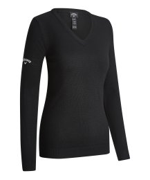 Callaway V-Neck Merino dámský svetr, černý