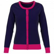 Callaway Colourblock dámský svetr, tmavě modrý, vel. S DOPRODEJ