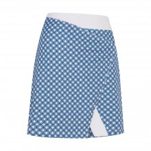 Callaway Floral Geo Wrap dámská golfová sukně, bílá/modrá, vel. L DOPRODEJ
