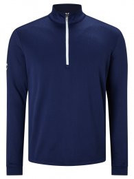 Callaway Stretch Waffle pánská golfová mikina, tmavě modrá DOPRODEJ
