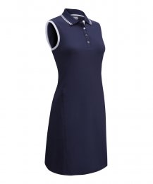Callaway Ribbed Tipping dámské golfové šaty, tmavě modré