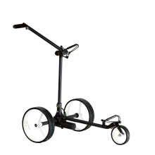 Davies Caddy SMART Black Matt, bílá kola, baterie 10,5 Ah, až 32 jamek