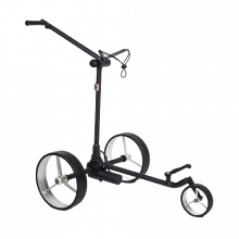 Davies Caddy SMART Black Matt, stříbrná kola, baterie 10,2Ah (36 jamek)