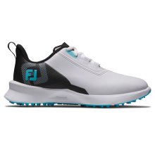 FootJoy Fuel dětské golfové boty, bílé/černé/modré