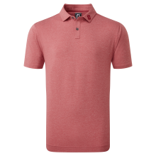 FootJoy Heather Self Collar pánské triko, červené