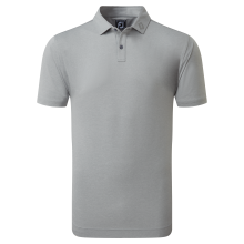 FootJoy Heather Self Collar pánské triko, světle šedé