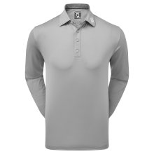 FootJoy Thermocool Self Collar pánské triko s dlouhým rukávem, šedé