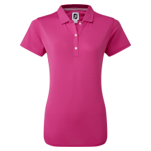 FootJoy Stretch Pique Solid dámské golfové triko, růžové