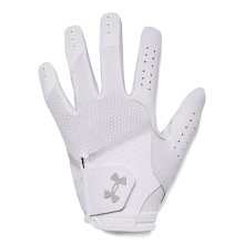 Under Armour Iso-Chill dámská kožená golfová rukavice, bílá/šedá, levá