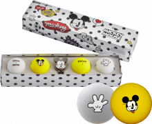 Volvik Vivid Disney Mickey dárková sada golfových míčů