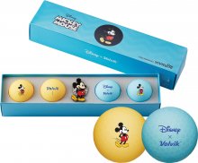Volvik Vivid Disney Mickey Mouse dárková sada golfových míčů