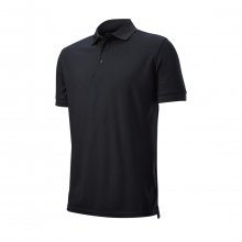 Wilson Staff Authentic pánské golfové triko, černé DOPRODEJ