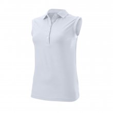 Wilson Staff dámské golfové triko bez rukávů, bílé, vel. XL DOPRODEJ