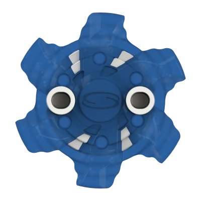 Softspikes Pivix spiky Fast Twist 3.0, modré/bílé, 18 ks 