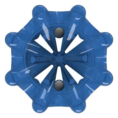 Softspikes Pulsar spiky Fast Twist 3.0, modré/bílé, 18 ks 