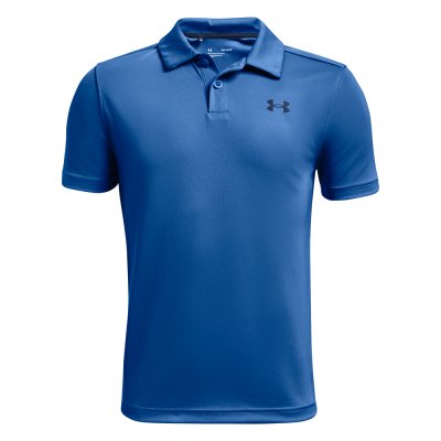 Under Armour Performance dětské golfové triko, modré, vel. XL