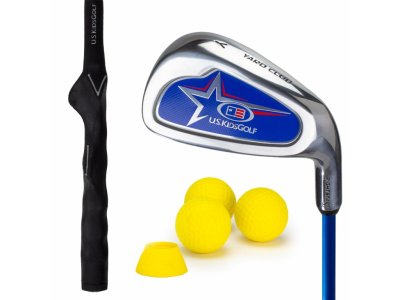 US Kids RS2 45 Yard Club + 3 Yard míčky + gumové tee, pravá (114 cm)