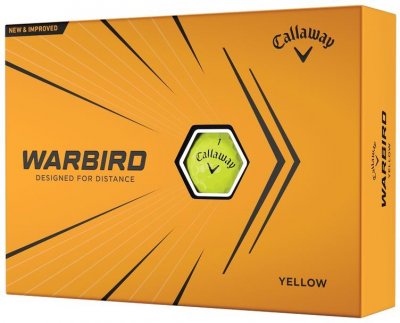 Callaway Warbird 21 golfové míče - žluté 12 ks