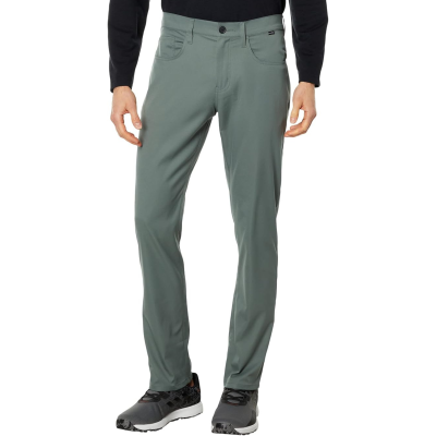TravisMathew Open To Close pánské golfové kalhoty, tmavě zelené