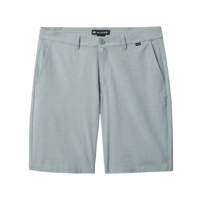 TravisMathew Sand Harbor pánské golfové kraťasy, světle šedé