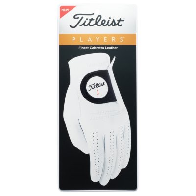 Titleist Players pánská golfová rukavice, bílá, levá