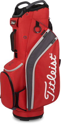 Titleist 14 Cart bag, červený/šedý