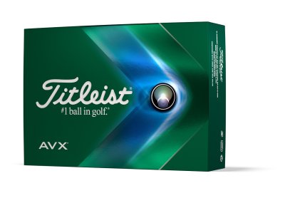 Titleist AVX 2022 golfové míče - bílé 12 ks