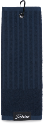 Titleist Tri-Fold Cart golfový ručník, tmavě modrý
