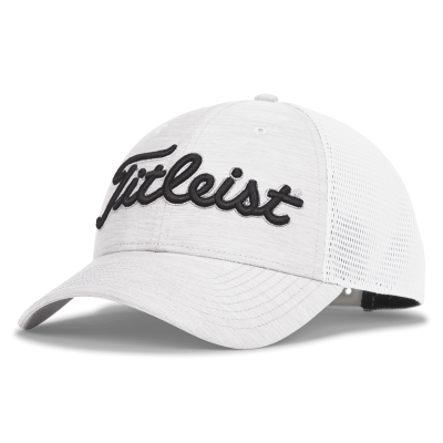 Titleist Players Space Dye Mesh golfová čepice, bílá/černá
