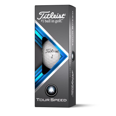 Titleist Tour Speed 2022 golfové míče - bílé 3 ks