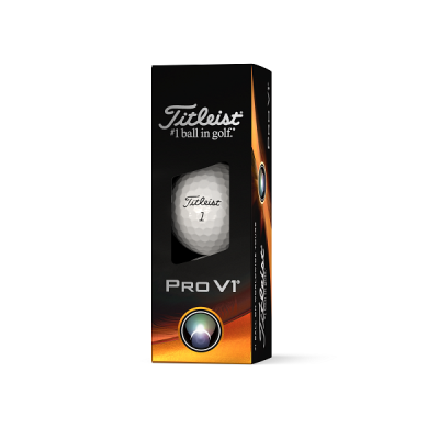 Titleist Pro V1 2023 golfové míče - bílé 3 ks