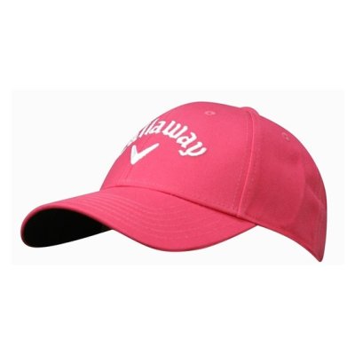 Callaway Side Crested dámská golfová čepice, růžová