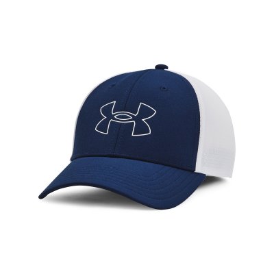 Under Armour Iso-chill Driver Mesh Adj pánská golfová čepice, tmavě modrá/bílá