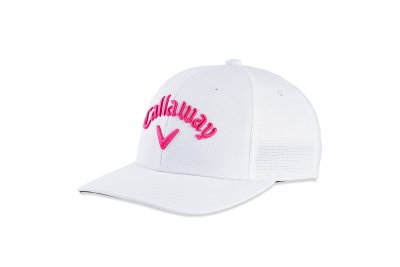 Callaway Tour dětská golfová čepice, bílá/růžová
