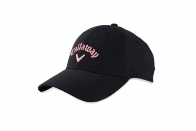 Callaway Stitch Magnet dámská golfová čepice, černá/růžová