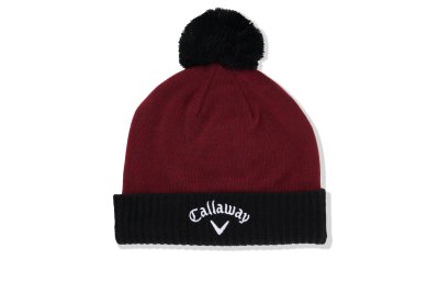 Callaway Tour Authentic Pom zimní čepice, vínová/černá