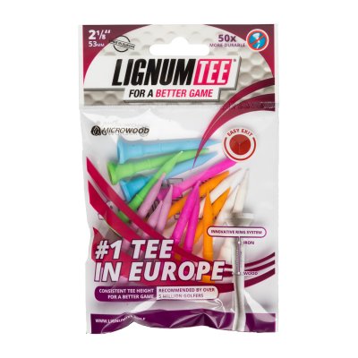 Lignum golfová týčka 53 mm, 16 ks mix neonových barev