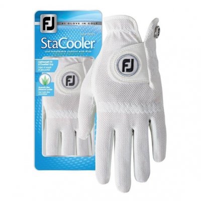 FootJoy StaCooler dámská kožená letní golfová rukavice, levá