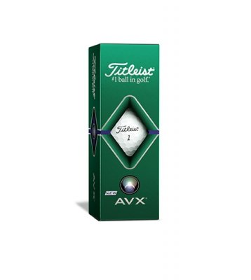 Titleist AVX 2020 golfové míče - bílé 3 ks 