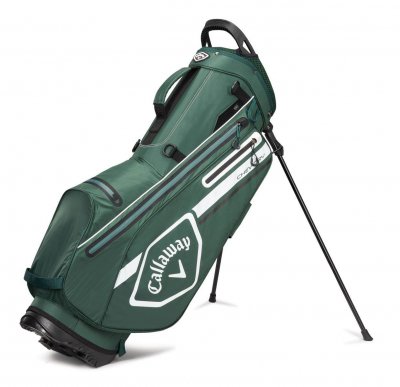 Callaway Chev Dry Stand bag 22, tmavě zelený DOPRODEJ