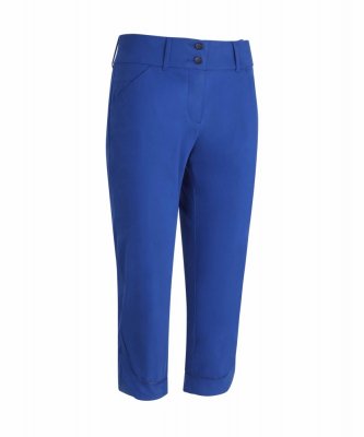 Callaway 5 Pocket dámské golfové kapri kalhoty, modré