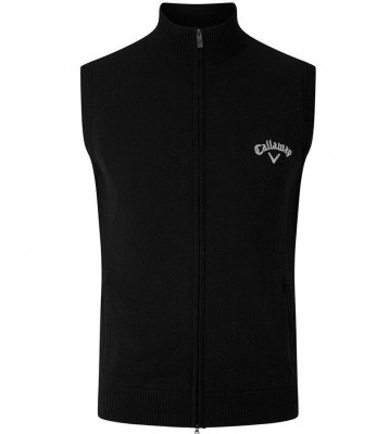 Callaway Windstopper pánská golfová vesta, černá, vel. M DOPRODEJ