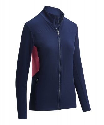 Callaway Panelled Fleece dámská mikina tmavě modrá, vel. XS DOPRODEJ