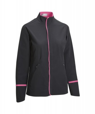 Callaway Woven Full Zip dámská golfová bunda, černá DOPRODEJ