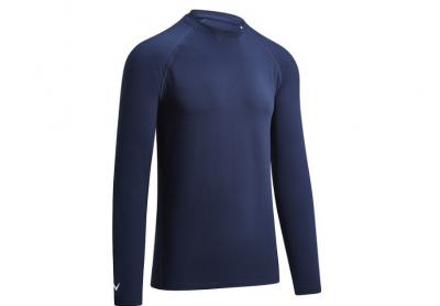 Callaway pánský Crew Neck Base Layer s dlouhým rukávem, tmavě modrý, vel. S DOPRODEJ
