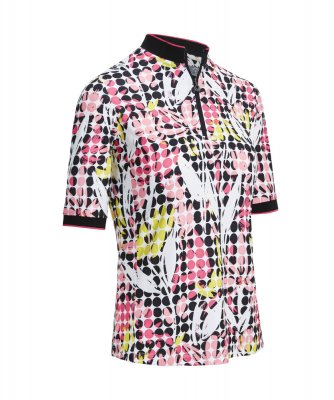 Callaway Abstract Printed Floral dámské golfové triko, barevné, vel. XS DOPRODEJ