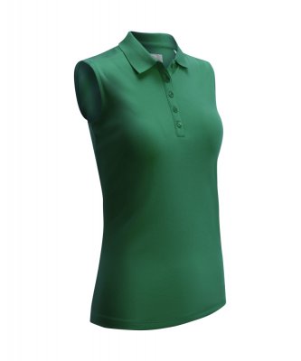 Callaway Knit dámské golfové triko bez rukávů, zelené