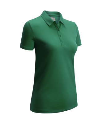 Callaway Swing Tech Solid dámské golfové triko, tmavě zelené