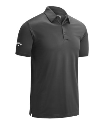 Callaway Swingtech Solid pánské golfové triko, tmavě šedé