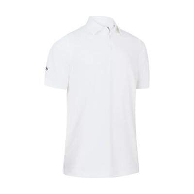 Callaway Swingtech Solid pánské golfové triko, bílé
